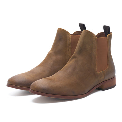 SHOE THE BEAR MENS Dev chelsea støvle vokset Boots 153 CAMEL