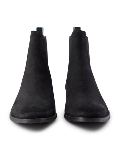 SHOE THE BEAR MENS Eli chelsea støvle ruskind Boots 110 BLACK