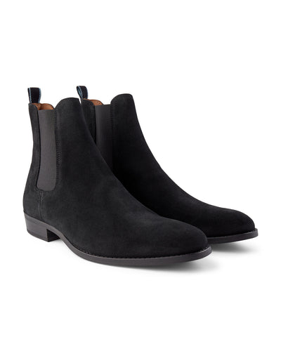 SHOE THE BEAR MENS Eli chelsea støvle ruskind Boots 110 BLACK