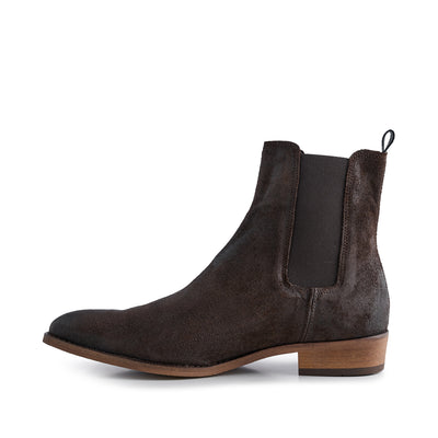 SHOE THE BEAR MENS Eli chelsea støvle ruskind Boots 130 BROWN