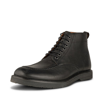 SHOE THE BEAR MENS Kip Apron Water Repellent Boots 021 Black/Black