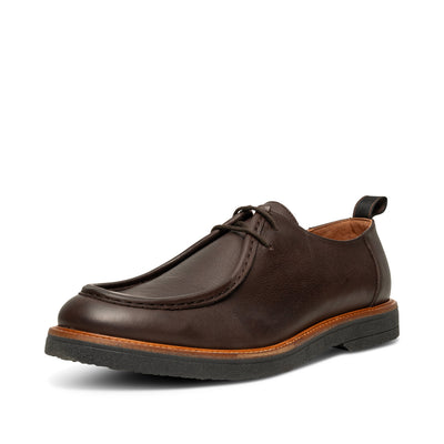 SHOE THE BEAR MENS Kip wallabee læder Shoes 130 BROWN