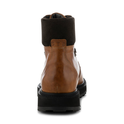 SHOE THE BEAR MENS Kite støvle læder Boots 134 RED BROWN