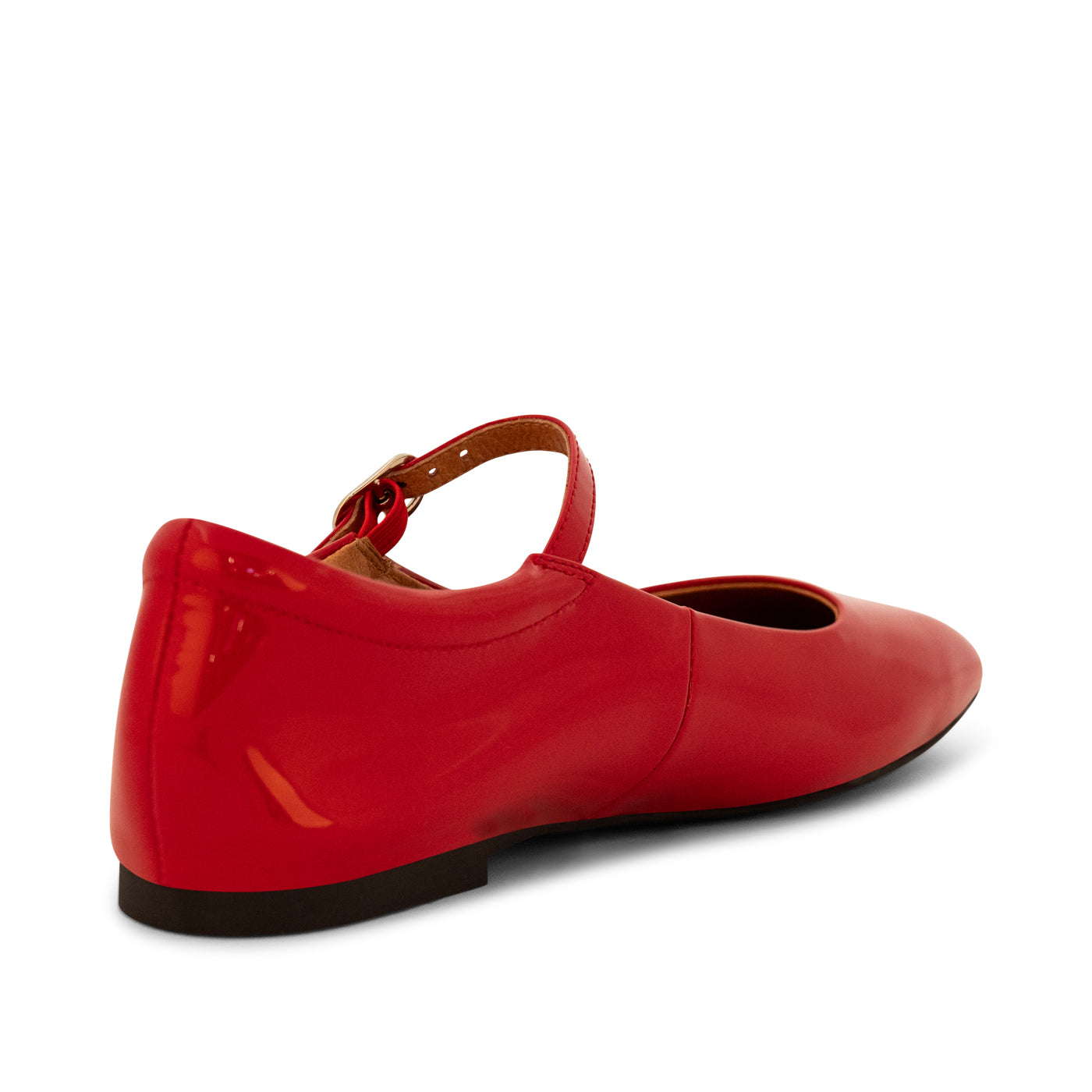 SHOE THE BEAR WOMENS Maya ballerina i lak Ballerina 123 Fire Red