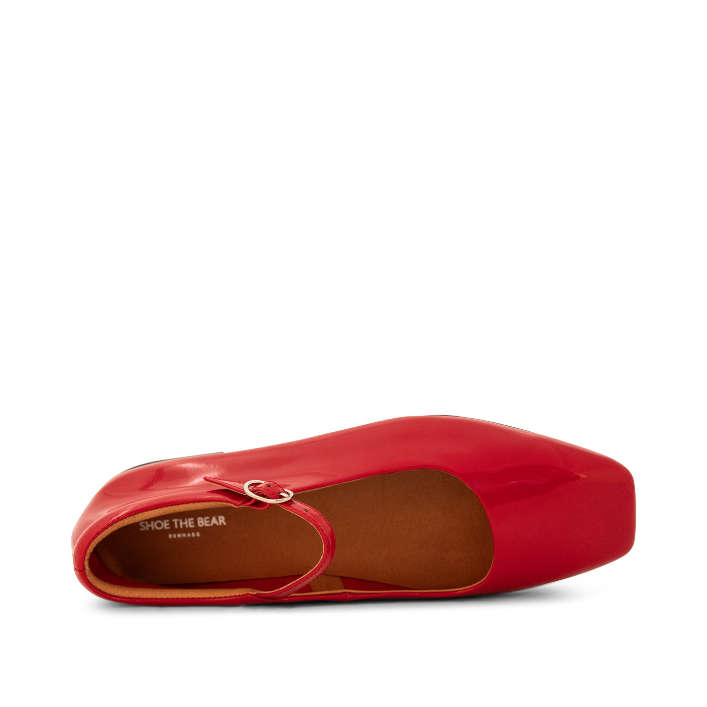 SHOE THE BEAR WOMENS Maya ballerina i lak Ballerina 123 Fire Red