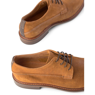 SHOE THE BEAR MENS Nate Ruskinds Derby Shoes 135 TAN