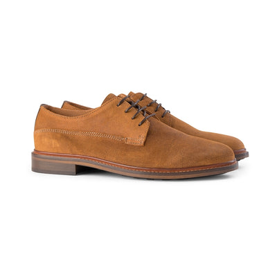 SHOE THE BEAR MENS Nate Ruskinds Derby Shoes 135 TAN