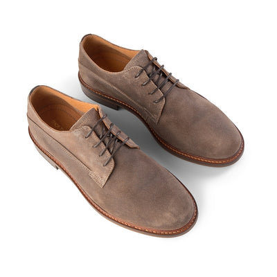 SHOE THE BEAR MENS Nate Ruskinds Derby Shoes 160 TAUPE
