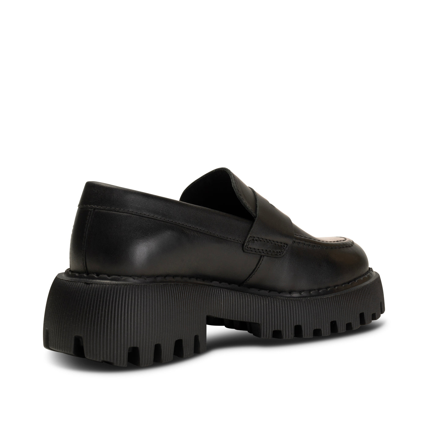 SHOE THE BEAR WOMENS Posey Loafer Læder Loafers 110 BLACK