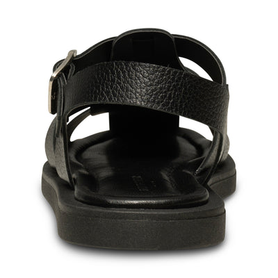 SHOE THE BEAR WOMENS Krista fisherman læder Sandals 110 BLACK