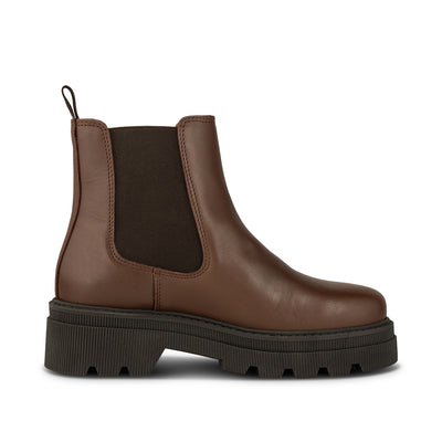 SHOE THE BEAR WOMENS Sanna Chelseastøvle Læder Chelsea Boots 067 Brown