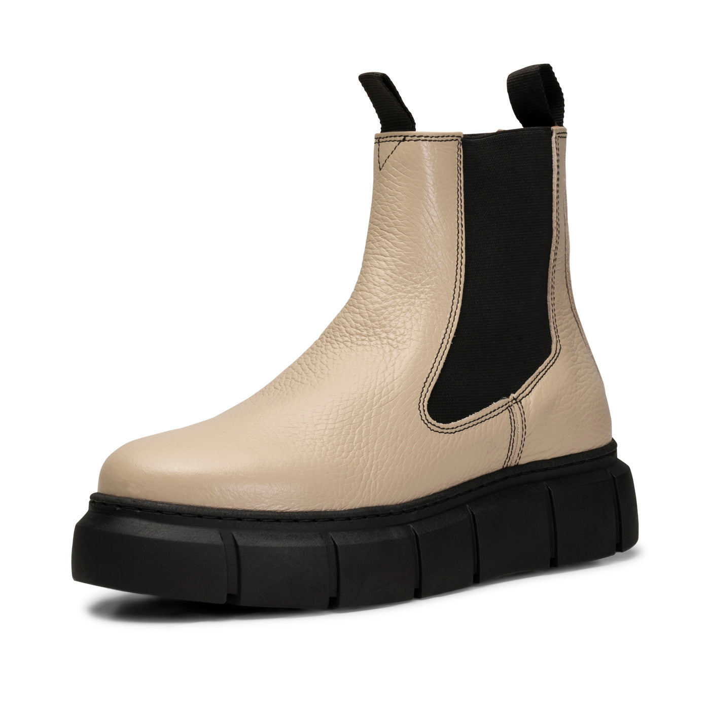 SHOE THE BEAR WOMENS Tove chelsea støvle læder Chelsea Boots 134 BEIGE