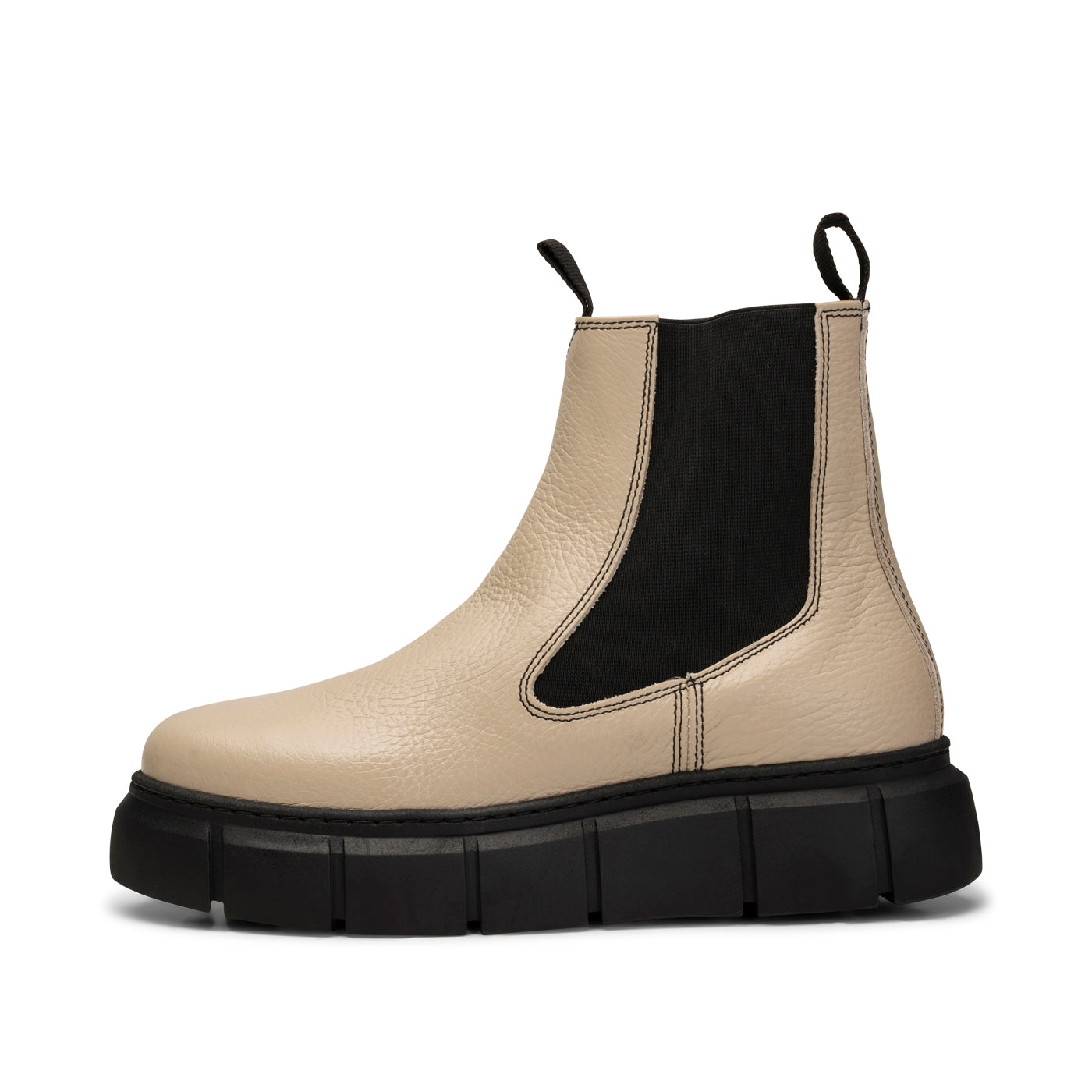 SHOE THE BEAR WOMENS Tove chelsea støvle læder Chelsea Boots 134 BEIGE