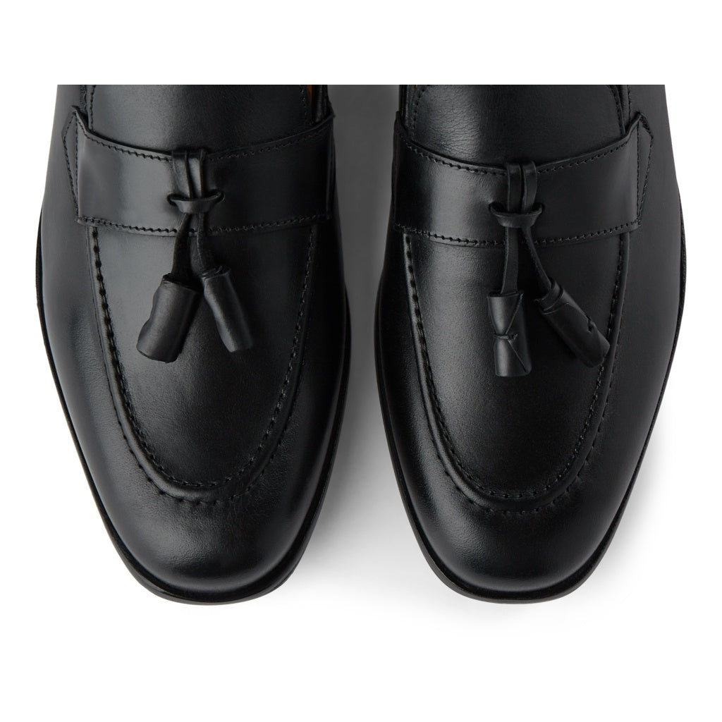 SHOE THE BEAR MENS Vicente Læder Loafer Shoes 110 BLACK