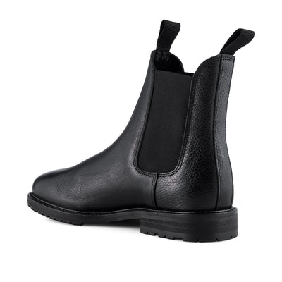 SHOE THE BEAR WOMENS Avery chelsea støvle læder Ankle Boots 110 BLACK