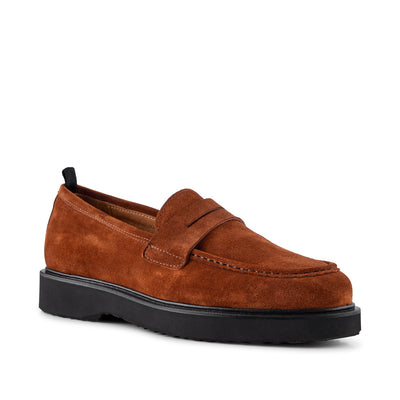 SHOE THE BEAR MENS Cosmos loafer ruskind Loafers 198 RUST
