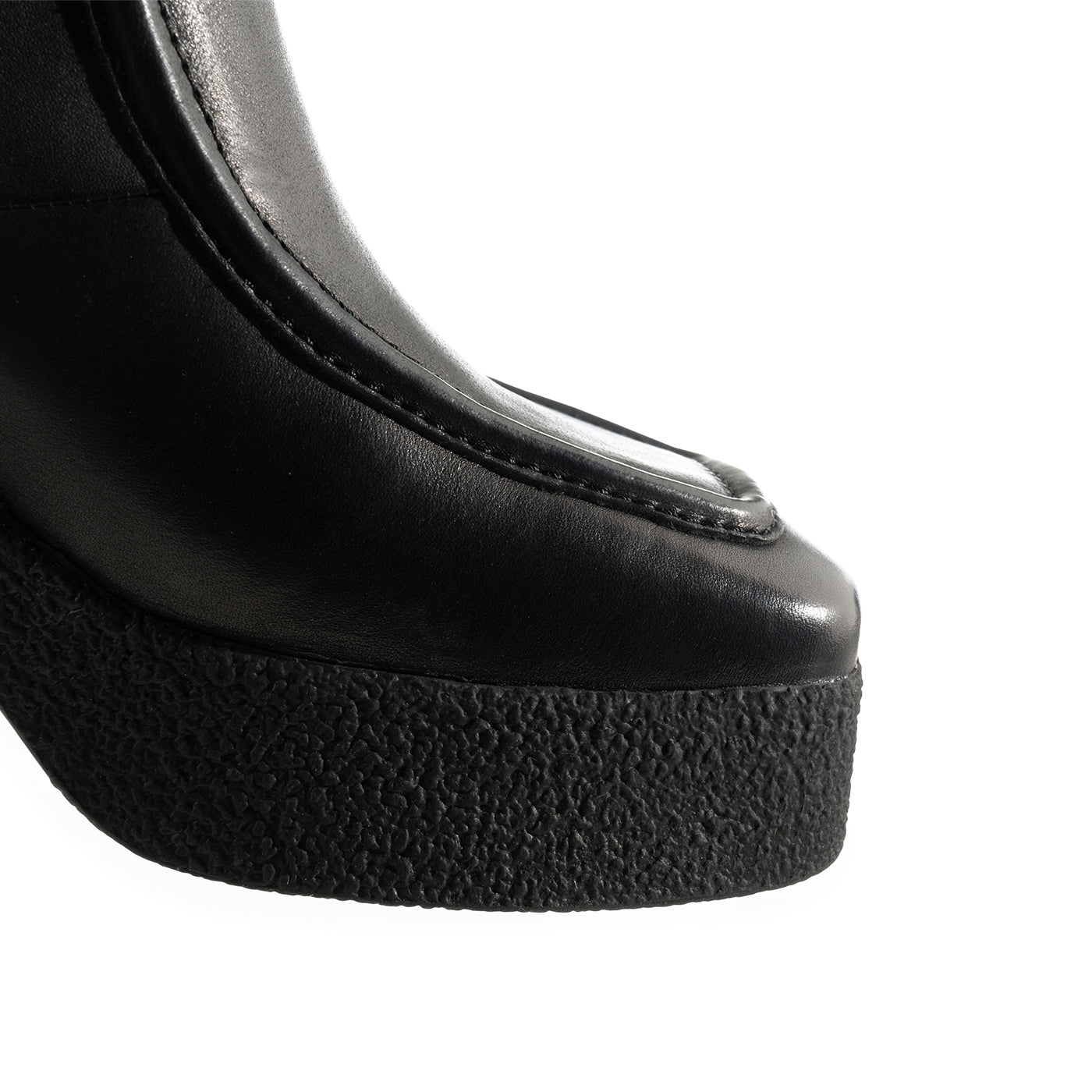 SHOE THE BEAR WOMENS Daphni støvlet læder Ankle Boots 110 BLACK