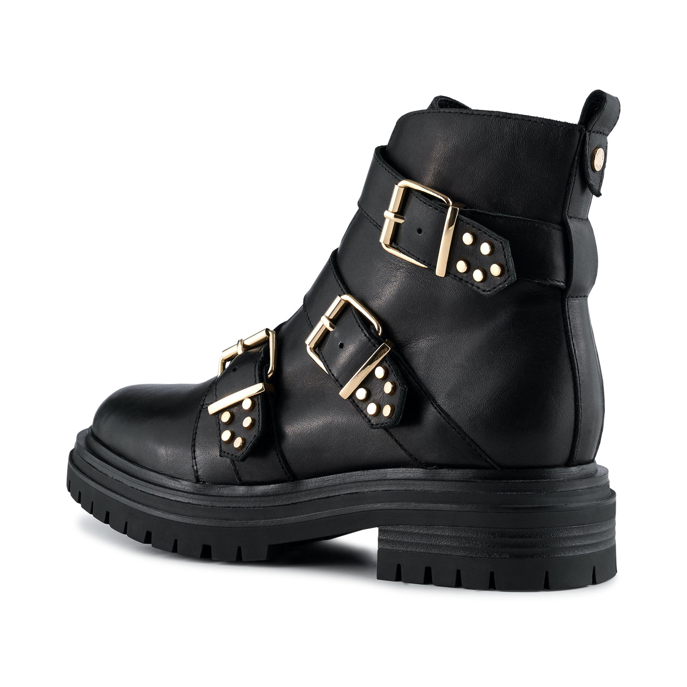 SHOE THE BEAR WOMENS Franka støvle læder Boots 110 BLACK