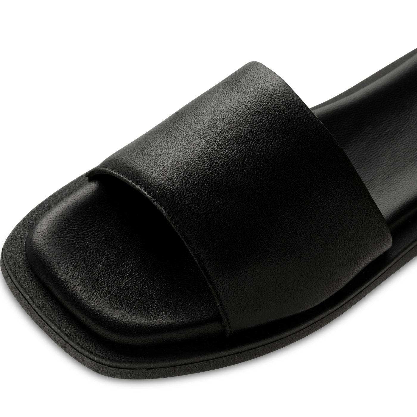 SHOE THE BEAR WOMENS Krista mule læder Sandals 110 BLACK