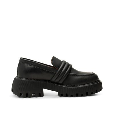 SHOE THE BEAR WOMENS Posey loafer læder Loafers 110 BLACK