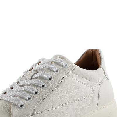 WODEN x STB MENS Rune sneaker læder Sneakers 122 WHITE / WHITE